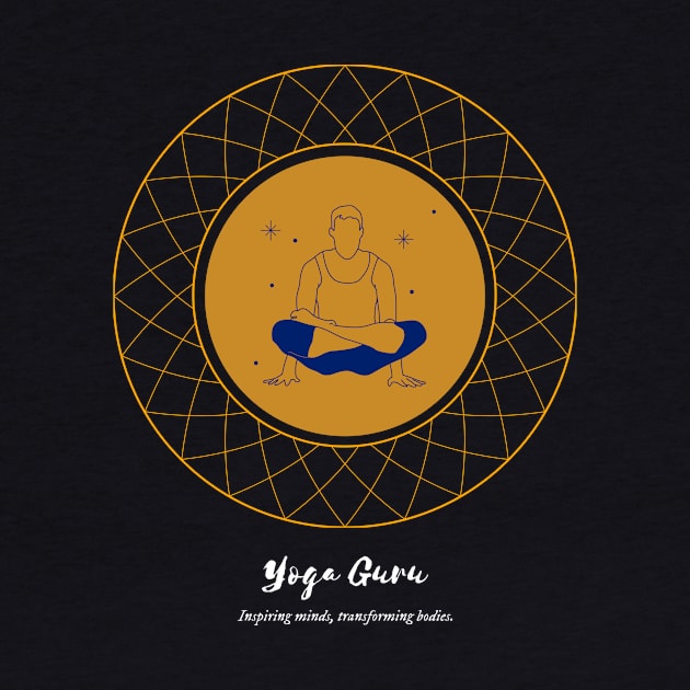 Yoga Guru: Inspiring minds, transforming bodies by 4evercooldesigns